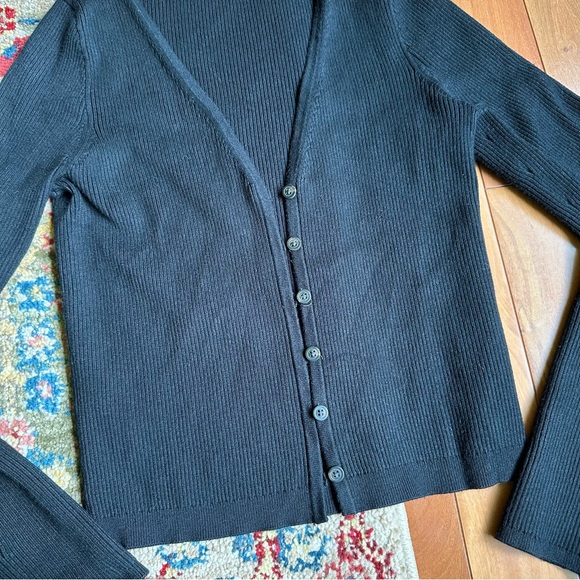 Madewell Carmen Crop Cardigan Sweater - Picture 6 of 9